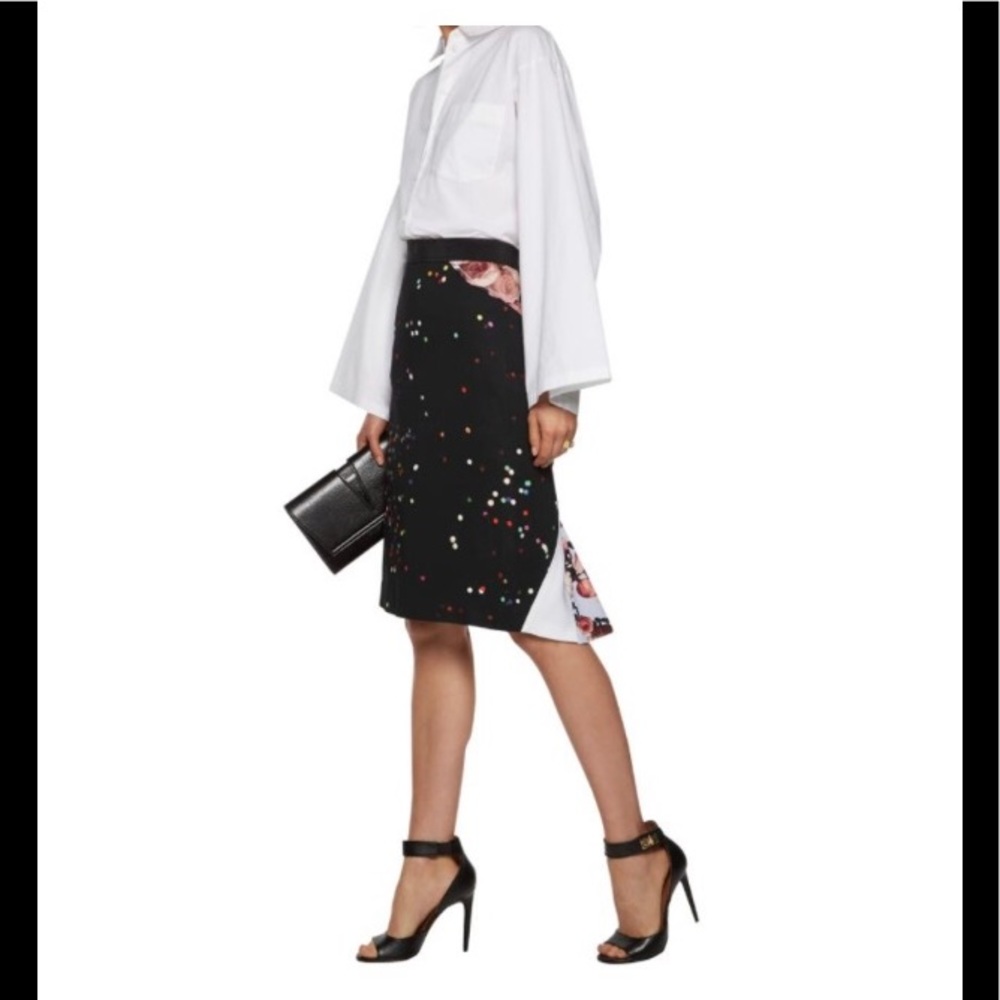 Givenchy Black Leather Lock Anke Strap Sandals Si… - image 2